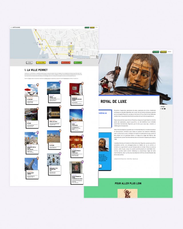 Site web de la manifestation "Un été au Havre"