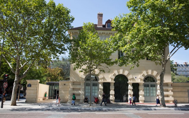 Vue de l'entrée du musée de la Libération